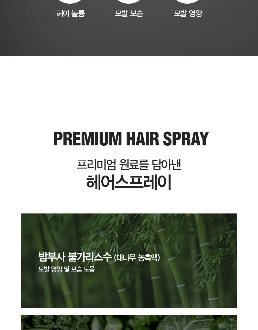 [변우석 Pick]다슈 포맨 밤부 핀 스프레이 300ml (인체용 DME 가스스프레이) 상세페이지 12